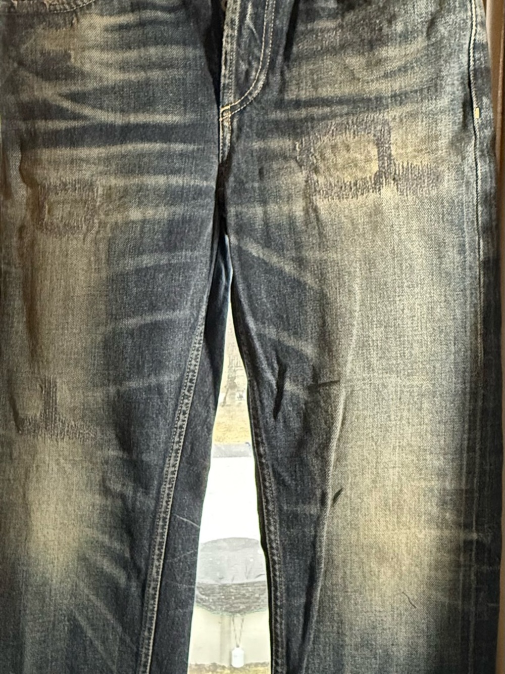 Replay of Italy Washed Blue Jeans - Classic Denim Style